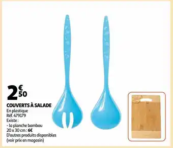 Auchan Couverts à salade offre
