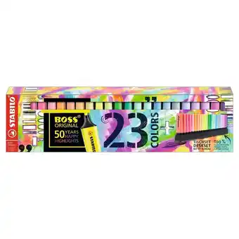 Auchan 23 stabilo boss original offre