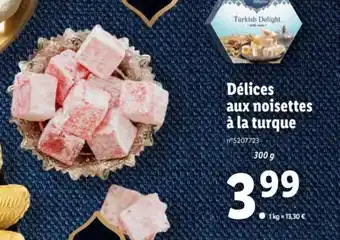 Délices Aux Noisettes àL  Turque
