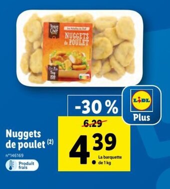 Lidl Nuggets de Poulet offre