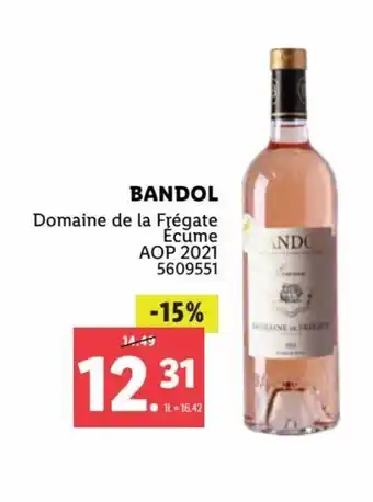 Lidl Bandol Domaine de La Frégate Ecume AOP 2021 offre