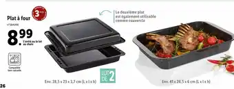Lidl Plat à Four offre