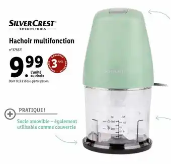 Lidl Silver Crest Hachoir Multifonction offre