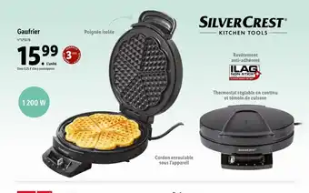 Lidl Silver Crest Gaufrier offre