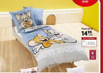 Lidl Parure de Lit offre
