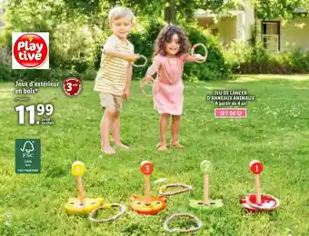 Lidl Jeux d'Extérieur En Bois offre