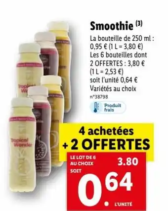 Lidl Smoothie offre