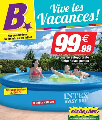 Intex Easy Set La Piscine Autoportante Intex Avec Pompe