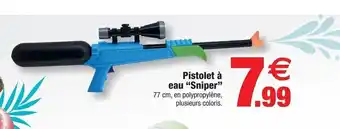 Bazarland Pistolet à Eau Sniper offre