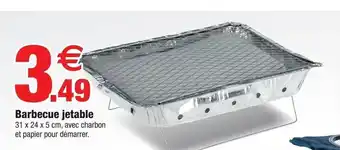 Bazarland Barbecue Jetable offre