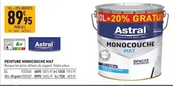 Batkor Astral Peinture Monocouche Mat offre