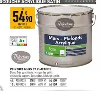Batkor Peinture Murs Et Plafonds offre
