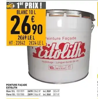Batkor Peinture Façade Extolith offre