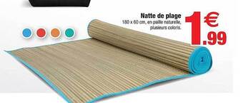 Bazarland Natte De Plage offre
