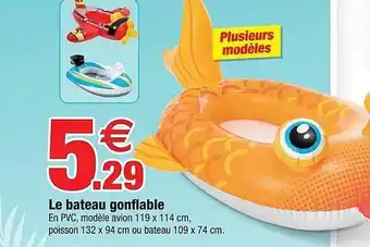 Bazarland Le Bateau Gonflable offre