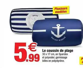 Bazarland Le Coussin De Plage offre