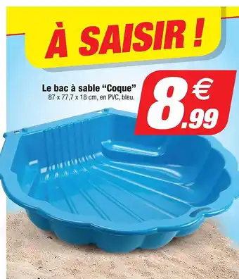 Bazarland Le Bac à Sable offre
