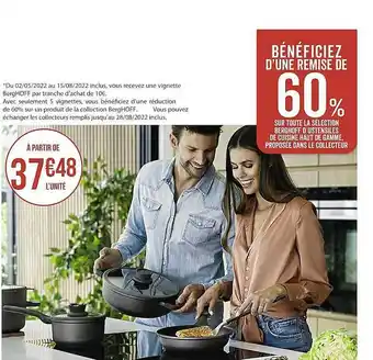 Casino Supermarchés Sélection Berghoff D'ustensiles De Cuisine Haut De Gamme offre