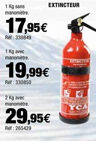 Autobacs Extincteur offre