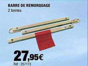 Autobacs Barre De Remorquage offre