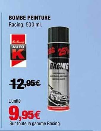 Autobacs Bombe Peinture offre