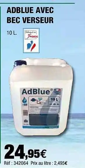 Adblue Avec Bec Verseur