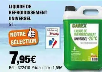 Autobacs Liquide De Refroidissement Universel offre