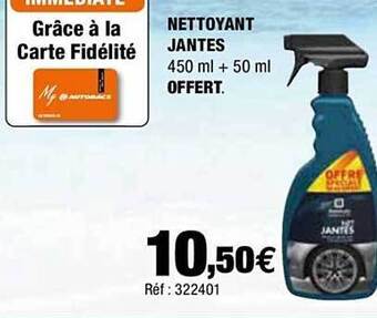 Autobacs Nettoyant Jantes offre