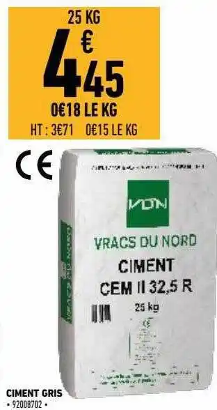 Ciment Gris