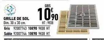 Brico Cash Grille De Sol offre