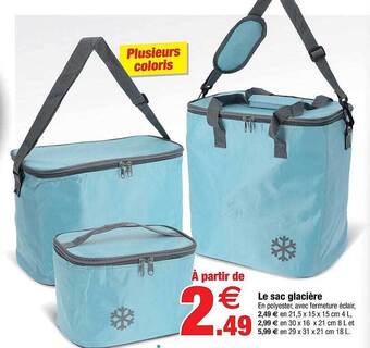 Bazarland Le Sac Glacière offre