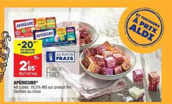 ALDI Apéricube offre