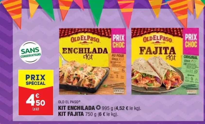 Promo Kit Enchilada, Kit Fajita chez ALDI