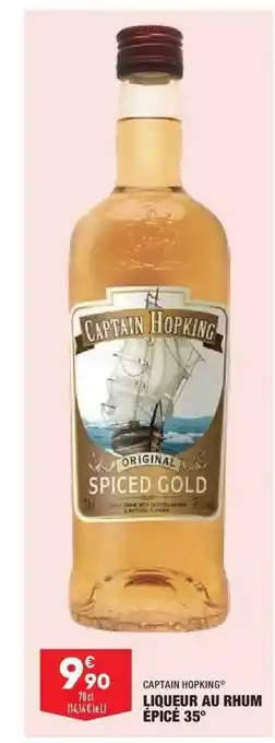 ALDI Liqueur Au Rhum épicé 35° offre