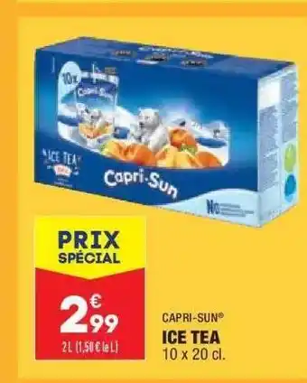 ALDI Ice Tea Capri-sun offre