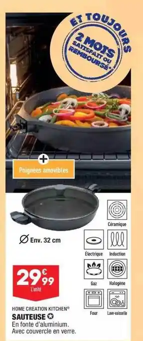 ALDI Sauteuse Home Création Kitchen offre