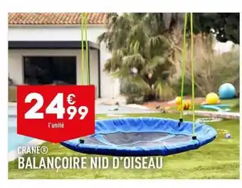 ALDI Balançoire Nid D'oiseau Crane offre
