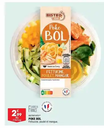 ALDI Poke Bol Bistro'vite offre