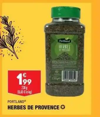 ALDI Herbes De Provence Portland offre