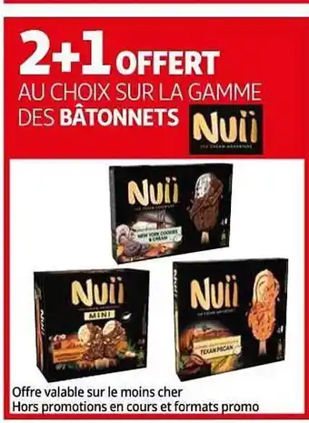 Auchan La Gamme Des Bâtonnets Nuii offre