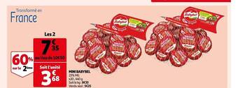 Auchan Mini Babybel offre
