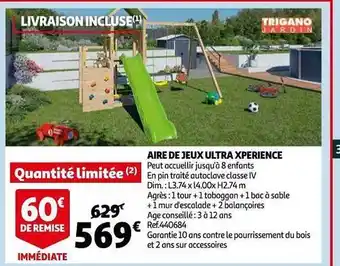 Auchan Aire De Jeux Ultra Xperience offre