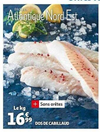 Auchan Dos De Cabillaud offre