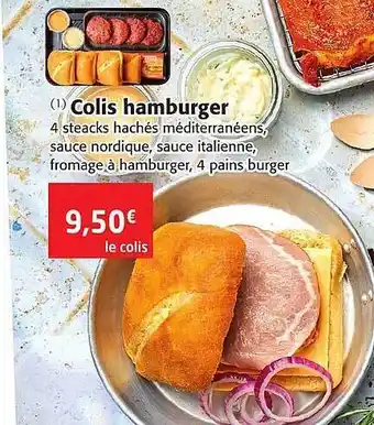 Colruyt Colis Hamburger offre