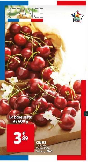 Auchan Cerises offre