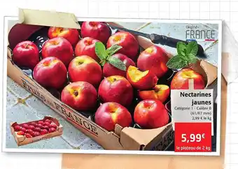 Colruyt Nectarines Jaunes offre