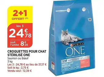 Croquettes Pour Chat Stérilisé One