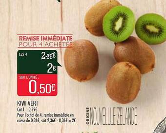 Match Kiwi Vert offre