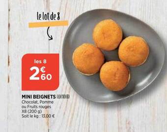Bi1 Mini Beignets offre