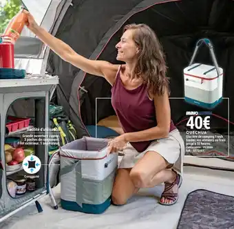 Decathlon QUECHUA glacière de camping fresh offre